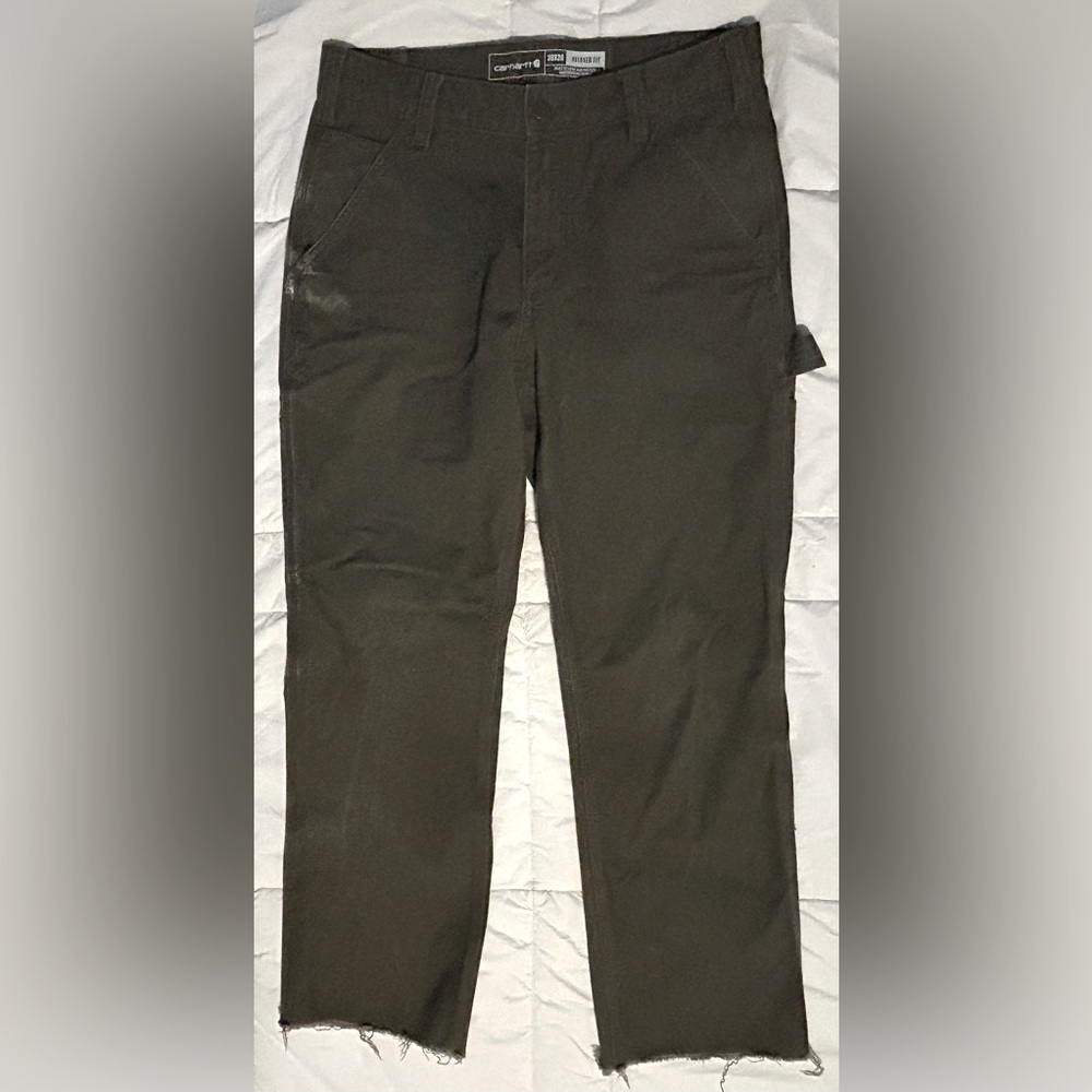 Carhartt Relaxed Fit (green) pants W30